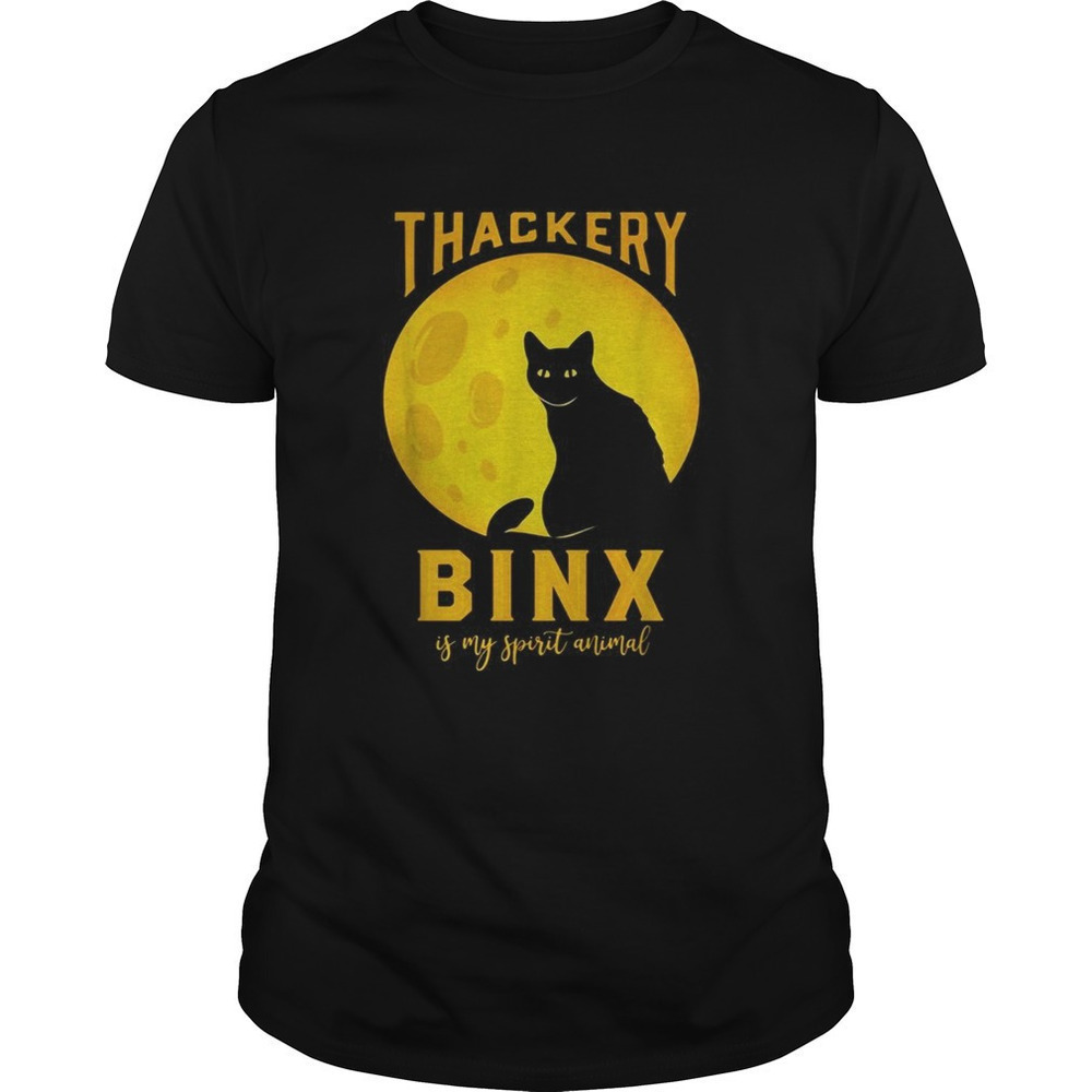 Thackery Binx Cat Halloween Spirit Animal Graphic Unisex T-Shirt